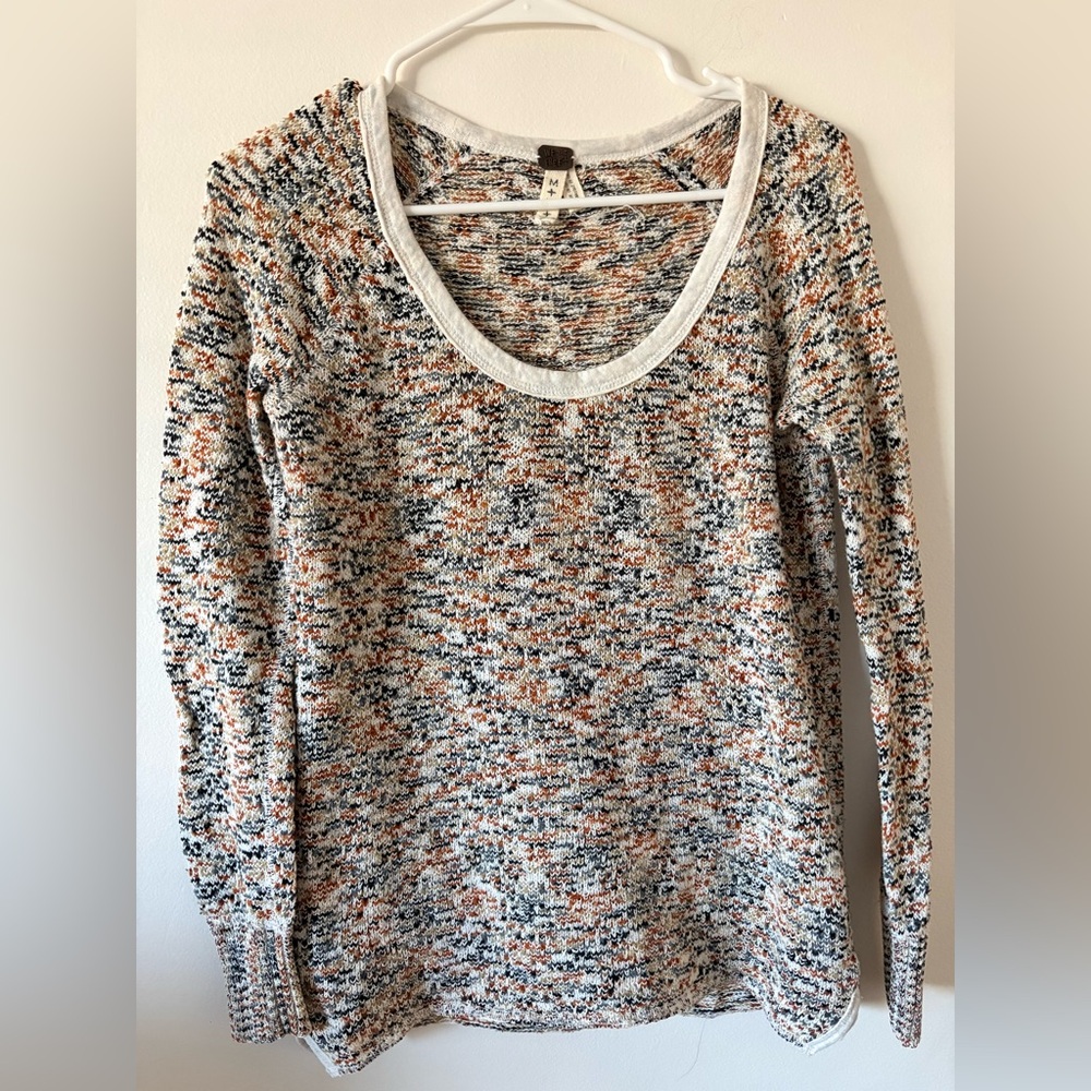 Multicolor Free People Scoop Neck Sweater
